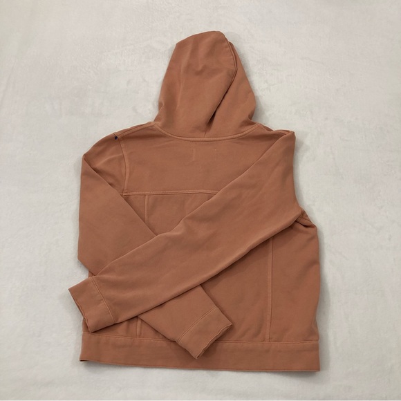 Roxy Snowboards Peach Pink Pocket Front Snap Button Up Hooded Jacket Womens XS. - Picture 7 of 7